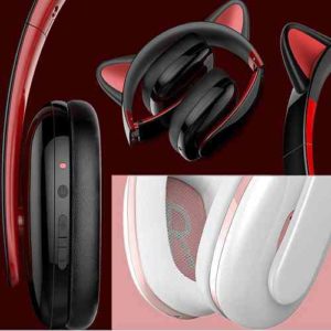 Censi Bluetooth Cat Ear Headphones