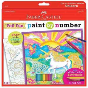 unicorn paint by number